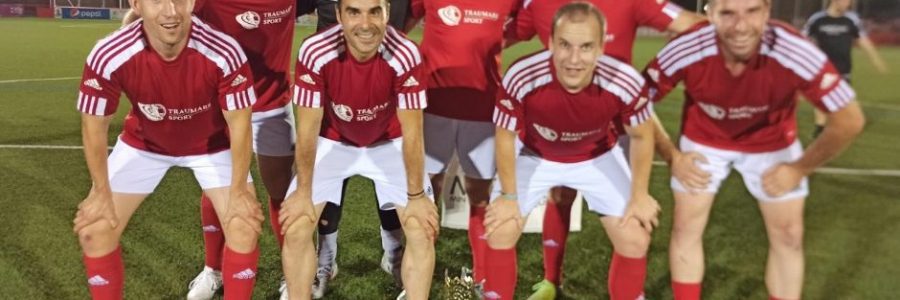 Traumare Sport, campions de la Copa Veterans +35
