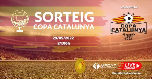 Sorteig de la Copa Catalunya de Veterans 2022