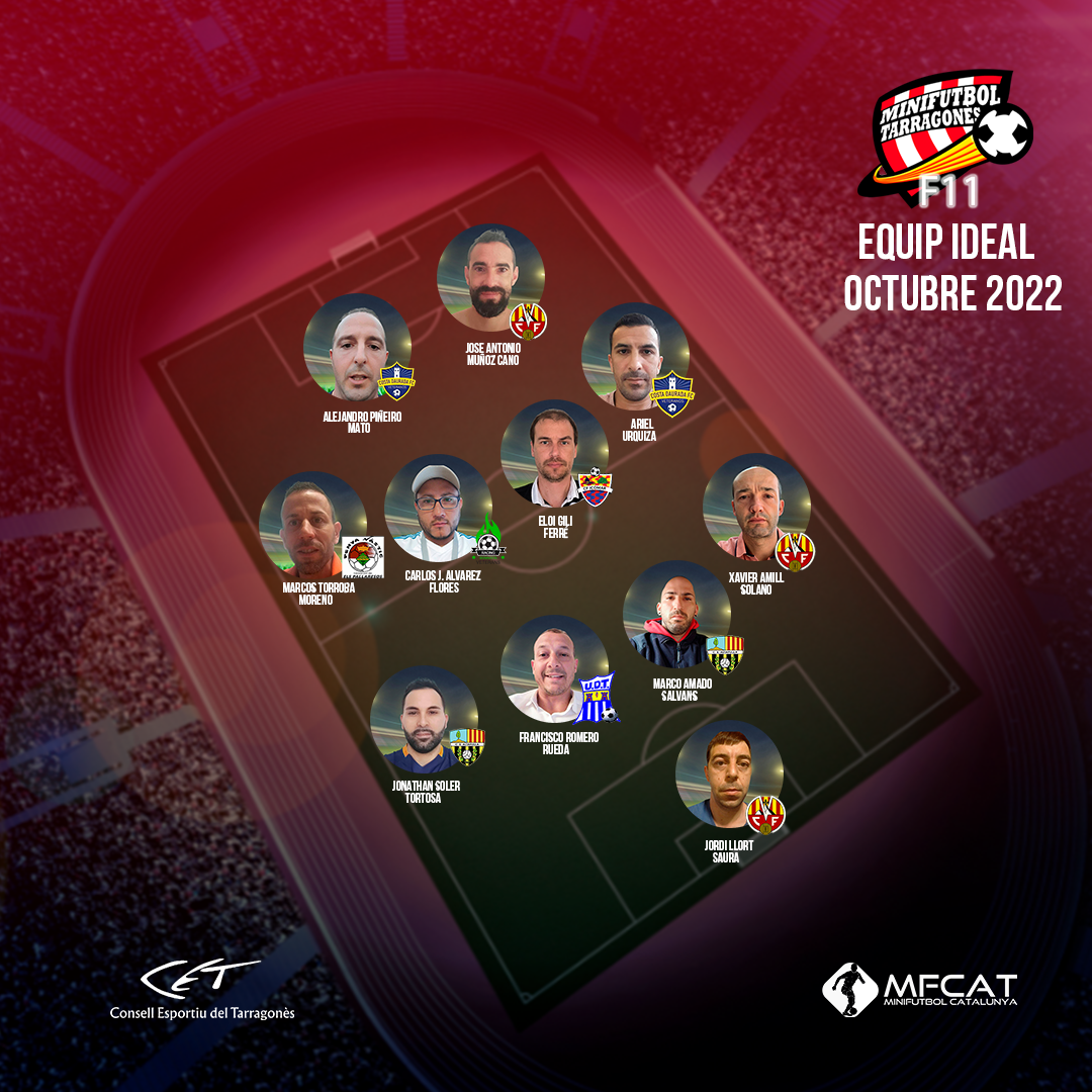 EQUIP IDEAL F11 MES D’OCTUBRE