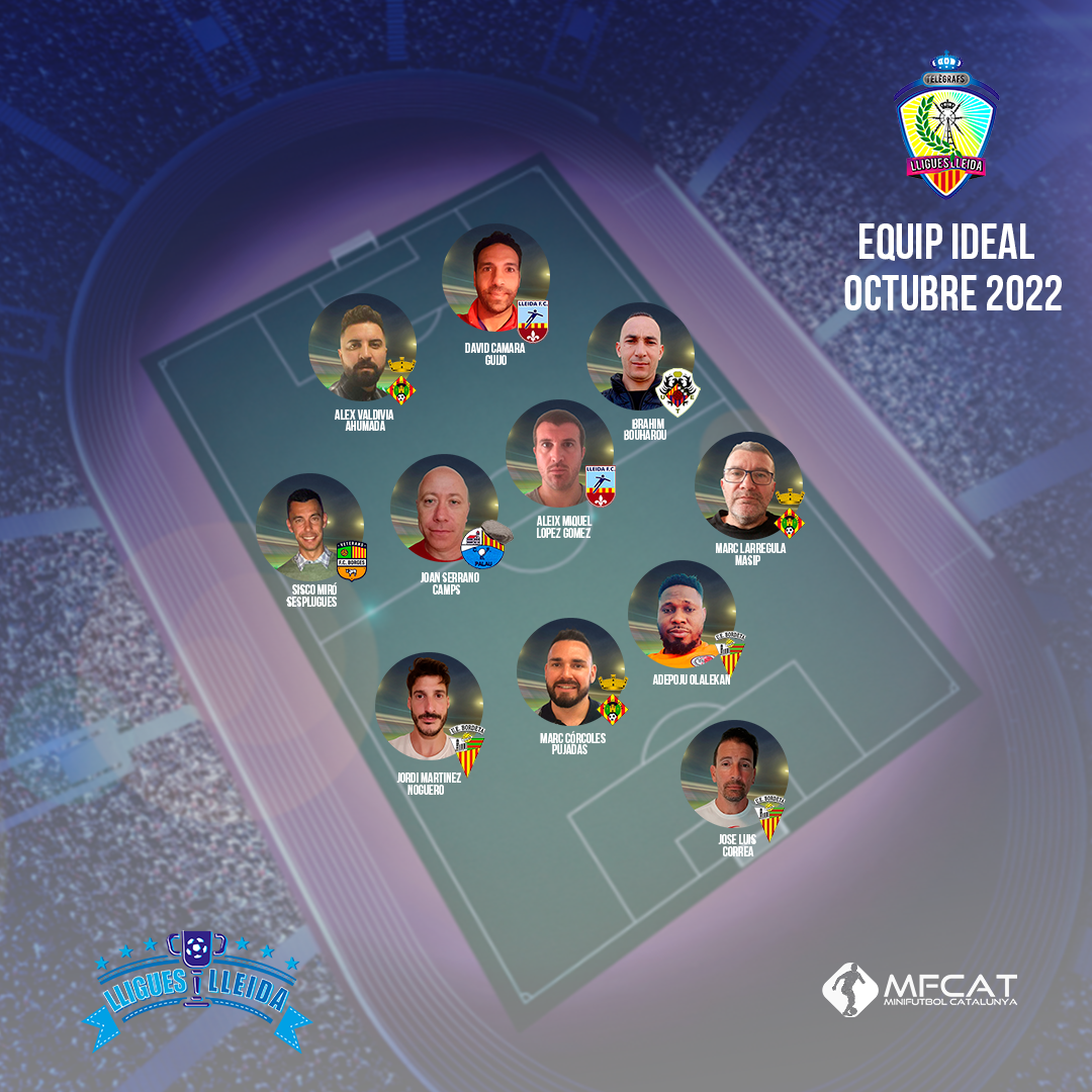 EQUIP IDEAL TELÈGRAFS MES D’OCTUBRE