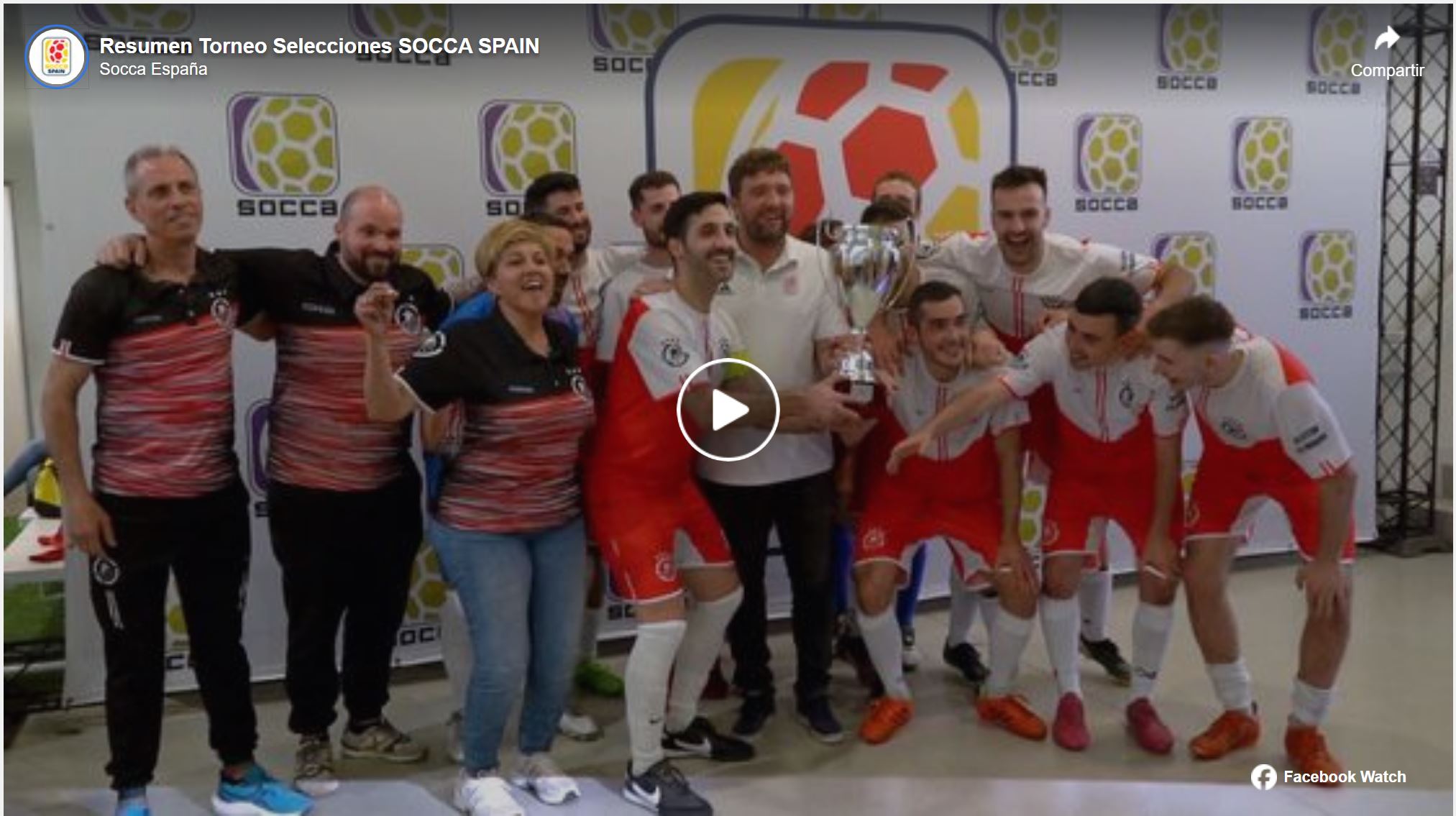 RESUM DEL TORNEO DE SELECCIONES SOCCA SPAIN