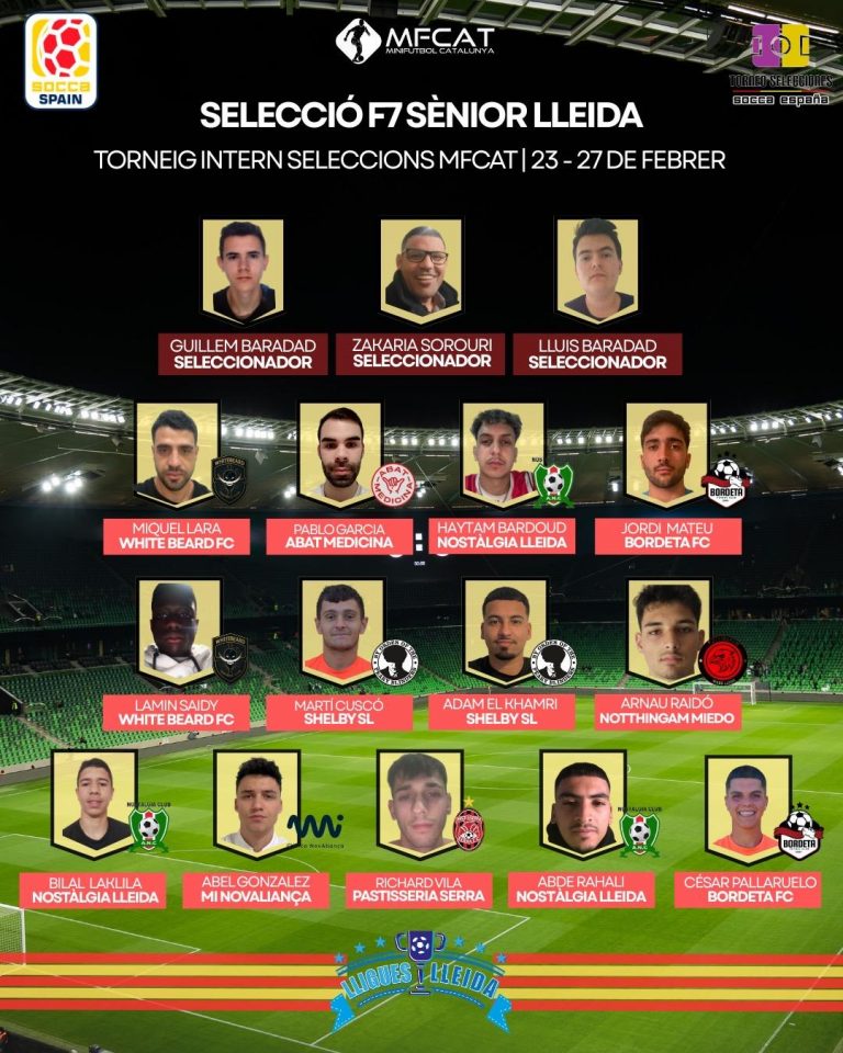 🗒️SELECCIONS MFCAT🏆