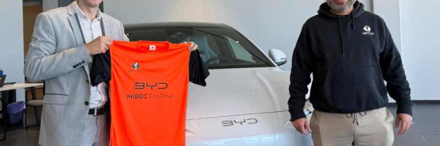 🤝🏻 BYD – Mibec Ecodrive, nou patrocinador de @minifutbol_catalunya ⚡