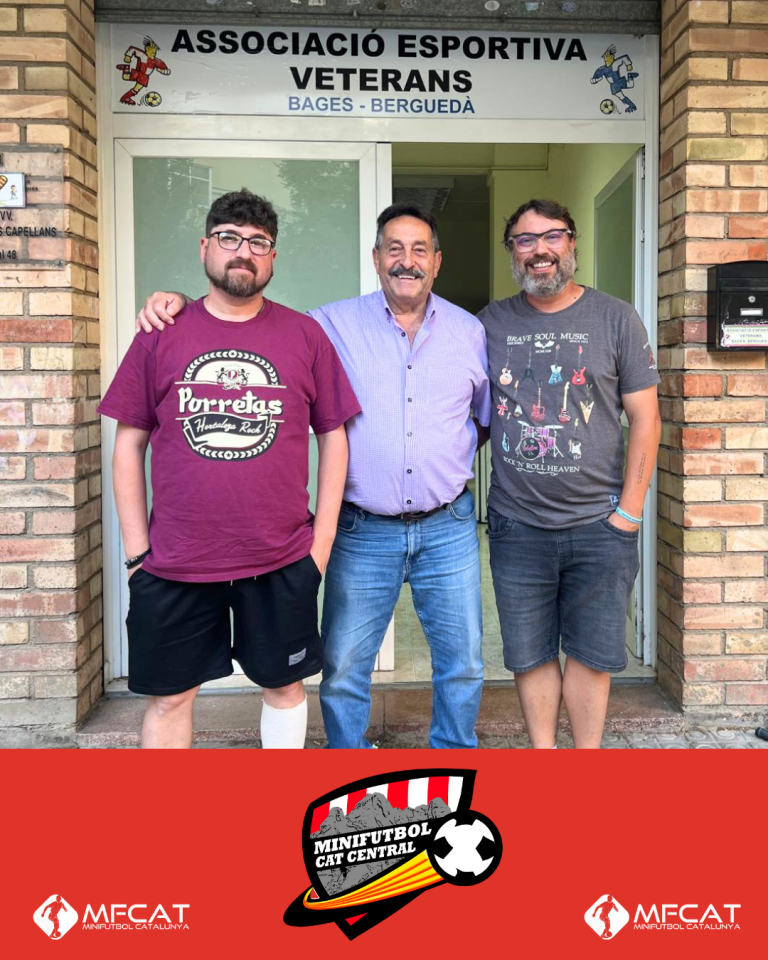 🎙️ ACORD | Associació Veterans Bages-Berguedà 🤝🏻 Minifutbol Catalunya